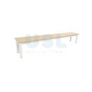 6's Wooden Long Bench