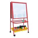 Jr. Double sided Mag. White Board (2' x 2') wt Baskets