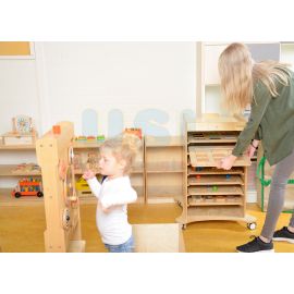 Wall Elements Storage Cabinet (9 Pieces)