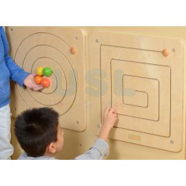 Square Sliding Maze
