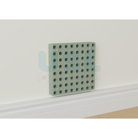 200L x 200H Outdoor STEM WALL Plastic Bases