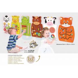 Animals Wall Mounted Set