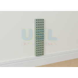 100L x 400H Outdoor STEM WALL Plastic Bases