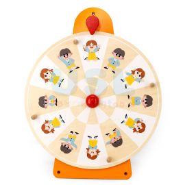 Wall Mounted Toys - Movement and Facial Expression Turntable | Spinning Games