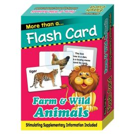 Flash Card - Farm & Wild Animals