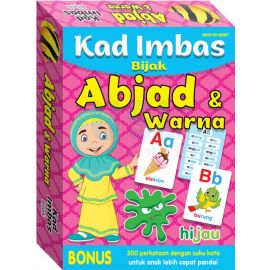 Kad imbas - Abjad & Warna