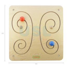 Butterfly Shaped Sliding Maze