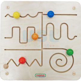 Waves and Lines Sliding Maze