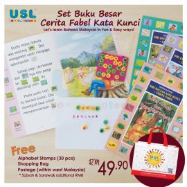 Set Buku Besar Cerita Fabel Kata Kunci