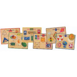 Basic Shape Puzzle (6/set)