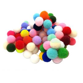 Assorted Pom Poms (150 pcs)