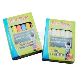 Set of 2 Box Classroom Chalk (24pcs)