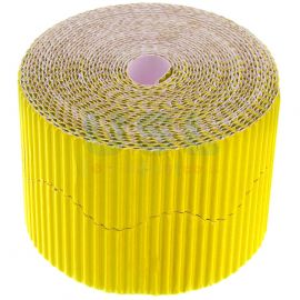 Corrugated Border Lemon Yellow