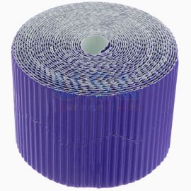 Corrugated Border Purple