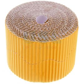 Corrugated Border Yellow