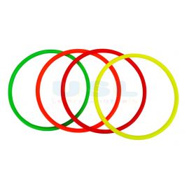 16cm (6.5") Plastic Ring Toss (4/set)