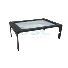 Table Reading Glass with Light
