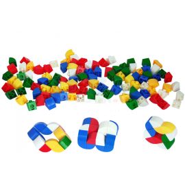 Linking Quarter Circles (100 pcs)