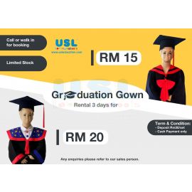 Graduation Gown for Children (Rent/Sale)
