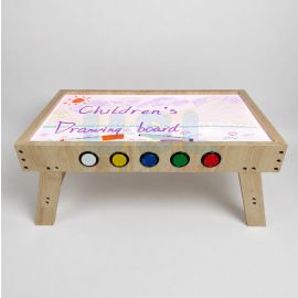 Interactive LED Drawing Board Table – RGB Light-Up Creative Activity Table