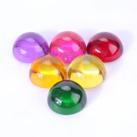 Acrylic Half Spheres Set (8pcs) – Light Panel Sensory Toy