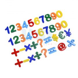 Transparent Colorful Numbers Set – Kids Learning Toy