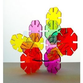 Snowflake Building Pieces (24pcs) – Construction Toy