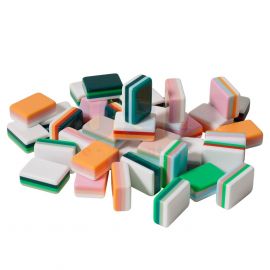 Rainbow Wooden Blocks 21pcs