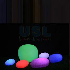 LED Decorative Stone Light – Multi-Color Waterproof Lamp