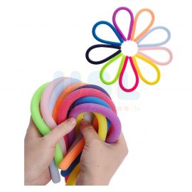 Textured Stretchy String Fidget (6pcs) – Sensory Toy