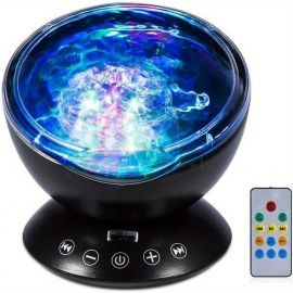 Ocean Wave Projector Light– Relaxing LED Room Projector