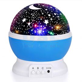 Rotating Star Projector – Kids Night Light Lamp