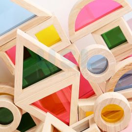 Wooden Color Blocks 24pcs