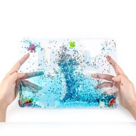 Liquid Ocean Play Mat – Sensory Water Play Mat for Kids