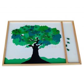 Apples Counting Peg Board