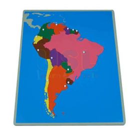 Puzzle Map of South America
