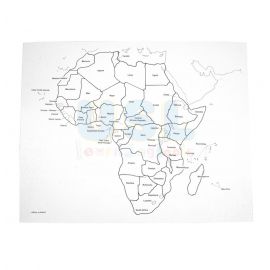 Control Maps with Labels - Africa