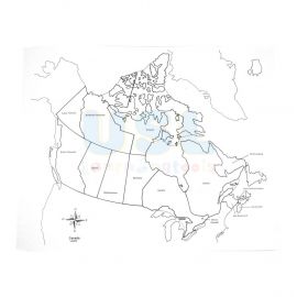 Control Maps with Labels - Canada