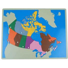Puzzle Map of Canada