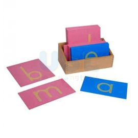 Sandpaper Lowercase Letters