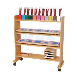 Cabinet for Metal Insets of Design