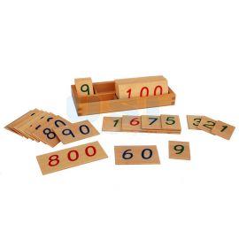 1-1000 Large Wooden Number Cards