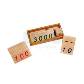 Wdn. Small Number Cards 1 - 3000