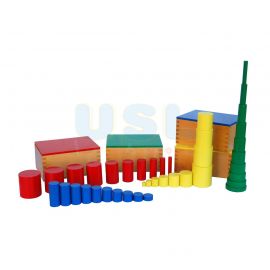 Knobless Cylinders (Set of 4)