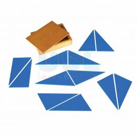 Blue Constructive Triangle