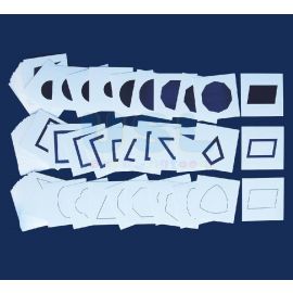 Geometric Cards for Geometric Cabinet (Set of 3)