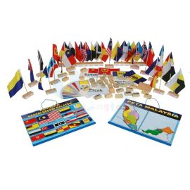 Set Belajar & Kenali Bendera
