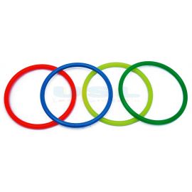 6 1/2" Plastic Rings (4 colour/set)
