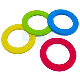 6 1/2" Foam Ring (4 colour/set)