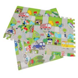 4's City Road Map (60x60cm)